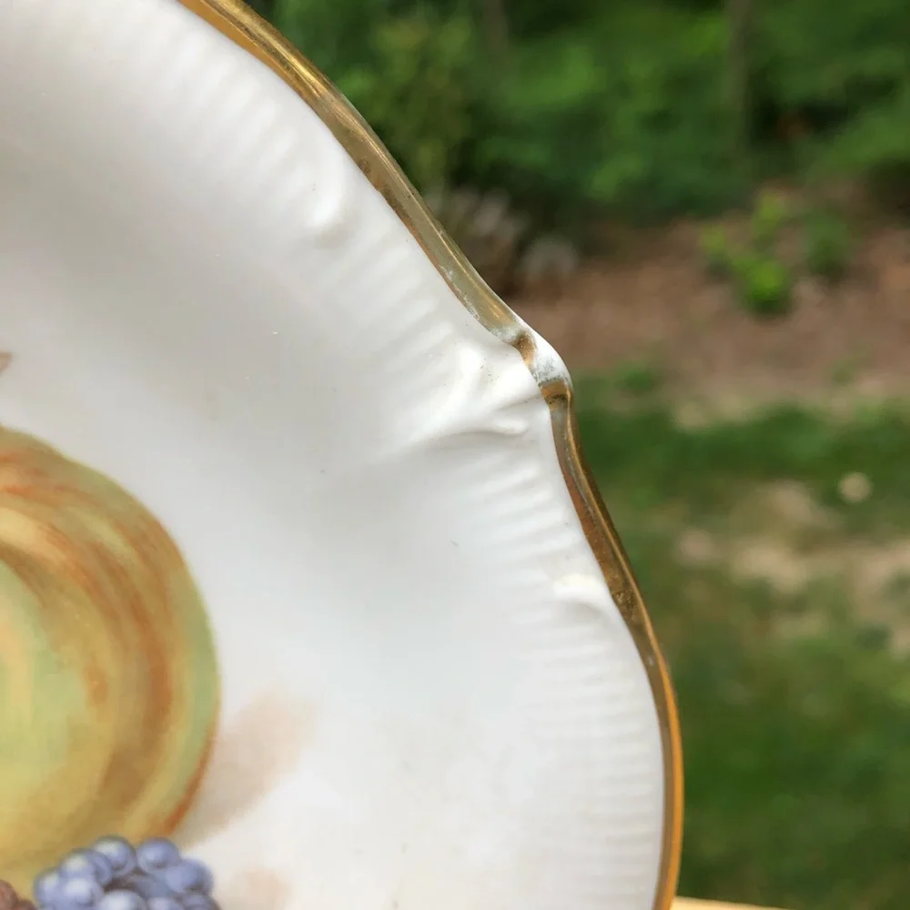 Set of Three (3) Vtg Schumann Germany Fruit Platter & Plates